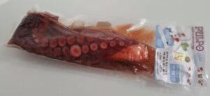 Pata de pulpo cocida