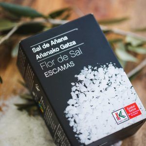 Sal de Añana tarro de cristal 120gr